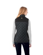 Women's SHEFFORD Heated Vest with Power Bank - Black Blank Back Women's SHEFFORD Heated Vest with Power Bank - Black Blank Back
