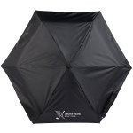38'' Totes Mini Travel Umbrella - 8850-24BKFront 38'' Totes Mini Travel Umbrella - 8850-24BKFront