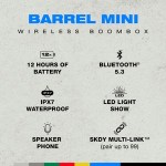 Skullcandy Barrel Mini Party Speaker - 7196-37BKFront Skullcandy Barrel Mini Party Speaker - 7196-37BKFront