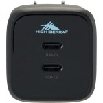 High Sierra 65W USB Wall Charger and Cable Kit - 8053-31BKFront High Sierra 65W USB Wall Charger and Cable Kit - 8053-31BKFront