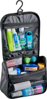 Hanging Toiletry Bag - SM-9919BKAngle-Left Hanging Toiletry Bag - SM-9919BKAngle-Left