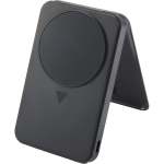 Solekick™ UL Listed MagClick™ Wireless Power Bank - 5077-14DGYAngle-Left Solekick™ UL Listed MagClick™ Wireless Power Bank - 5077-14DGYAngle-Left