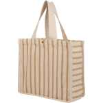 FEED Striped Carry Tote - 7901-47NTAngle-Left FEED Striped Carry Tote - 7901-47NTAngle-Left