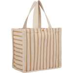 FEED Striped Carry Tote - 7901-47NTAngle-Right FEED Striped Carry Tote - 7901-47NTAngle-Right