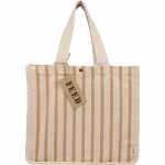 FEED Striped Carry Tote - 7901-47NTFront FEED Striped Carry Tote - 7901-47NTFront