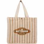 FEED Striped Carry Tote - 7901-47NTFront FEED Striped Carry Tote - 7901-47NTFront