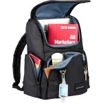 High Sierra Trekpoint Flap Backpack - 8053-48BKFront High Sierra Trekpoint Flap Backpack - 8053-48BKFront