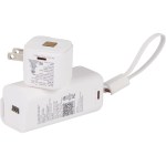 ETL Listed 5000 mAh 20W PD Power Bank with AC Plug - 7122-35WHFront ETL Listed 5000 mAh 20W PD Power Bank with AC Plug - 7122-35WHFront
