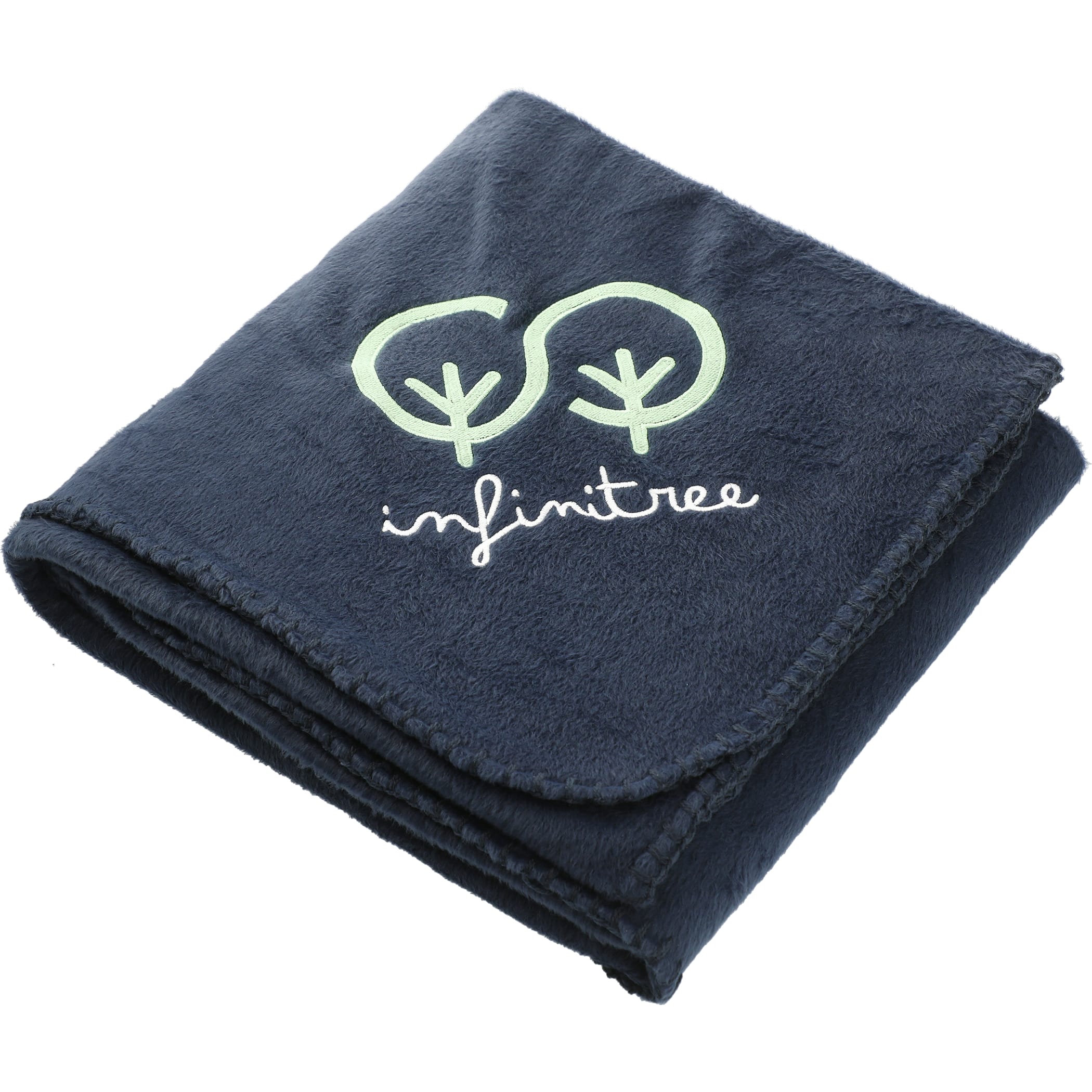 100% Recycled PET Fleece Blanket with rPET Pouch 1