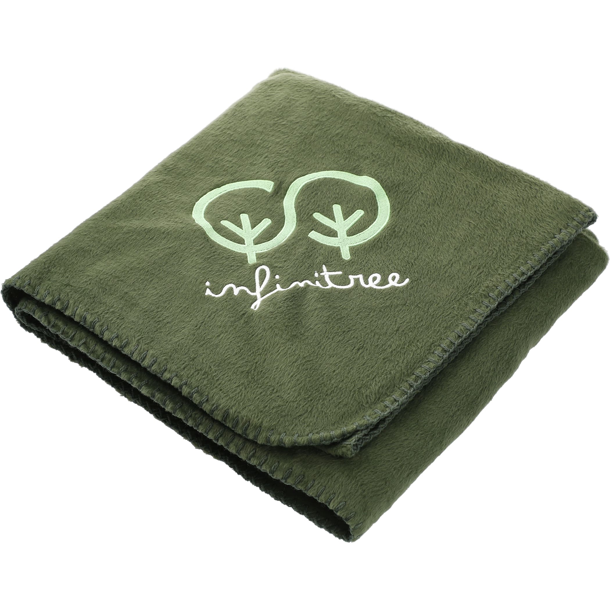 100% Recycled PET Fleece Blanket with rPET Pouch 1