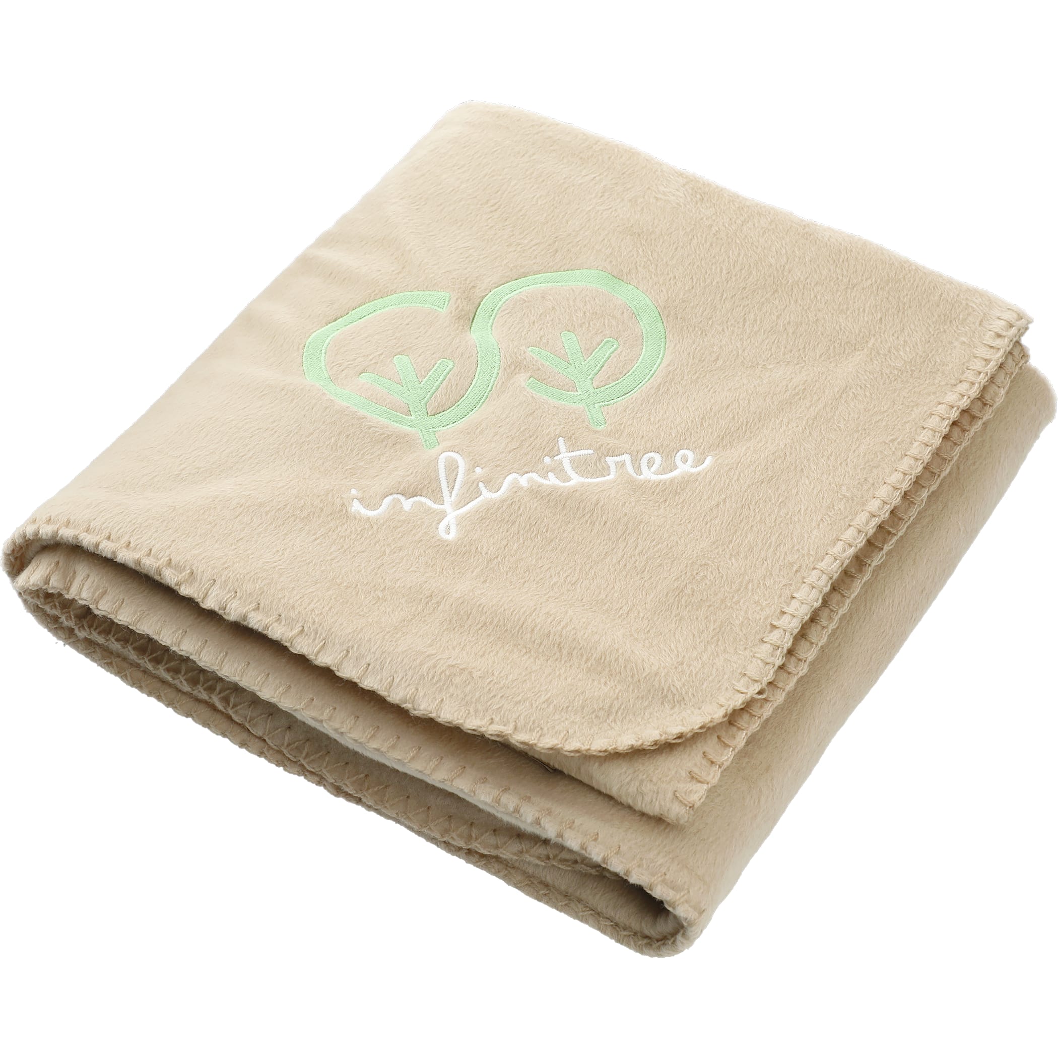 100% Recycled PET Fleece Blanket with rPET Pouch 1