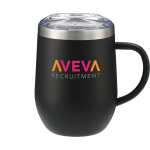 Brew Copper Vacuum Insulated Mug 12oz - 1628-80BKFront Brew Copper Vacuum Insulated Mug 12oz - 1628-80BKFront
