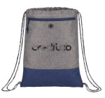 Logan Drawstring Bag - SM-5856NYFront Logan Drawstring Bag - SM-5856NYFront