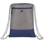 Logan Drawstring Bag - SM-5856NYFront Logan Drawstring Bag - SM-5856NYFront