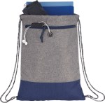 Logan Drawstring Bag - SM-5856NYFront Logan Drawstring Bag - SM-5856NYFront