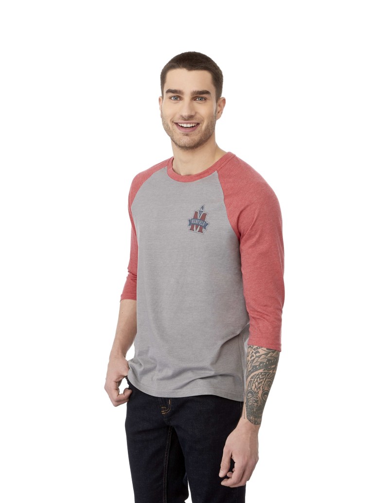 Men%27s DAKOTA Three Quarter Raglan Tee 1 Men%27s DAKOTA Three Quarter Raglan Tee 1