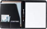 Millennium Leather Writing Pad with FSC® Mix Paper - 9500-01BKFront Millennium Leather Writing Pad with FSC® Mix Paper - 9500-01BKFront