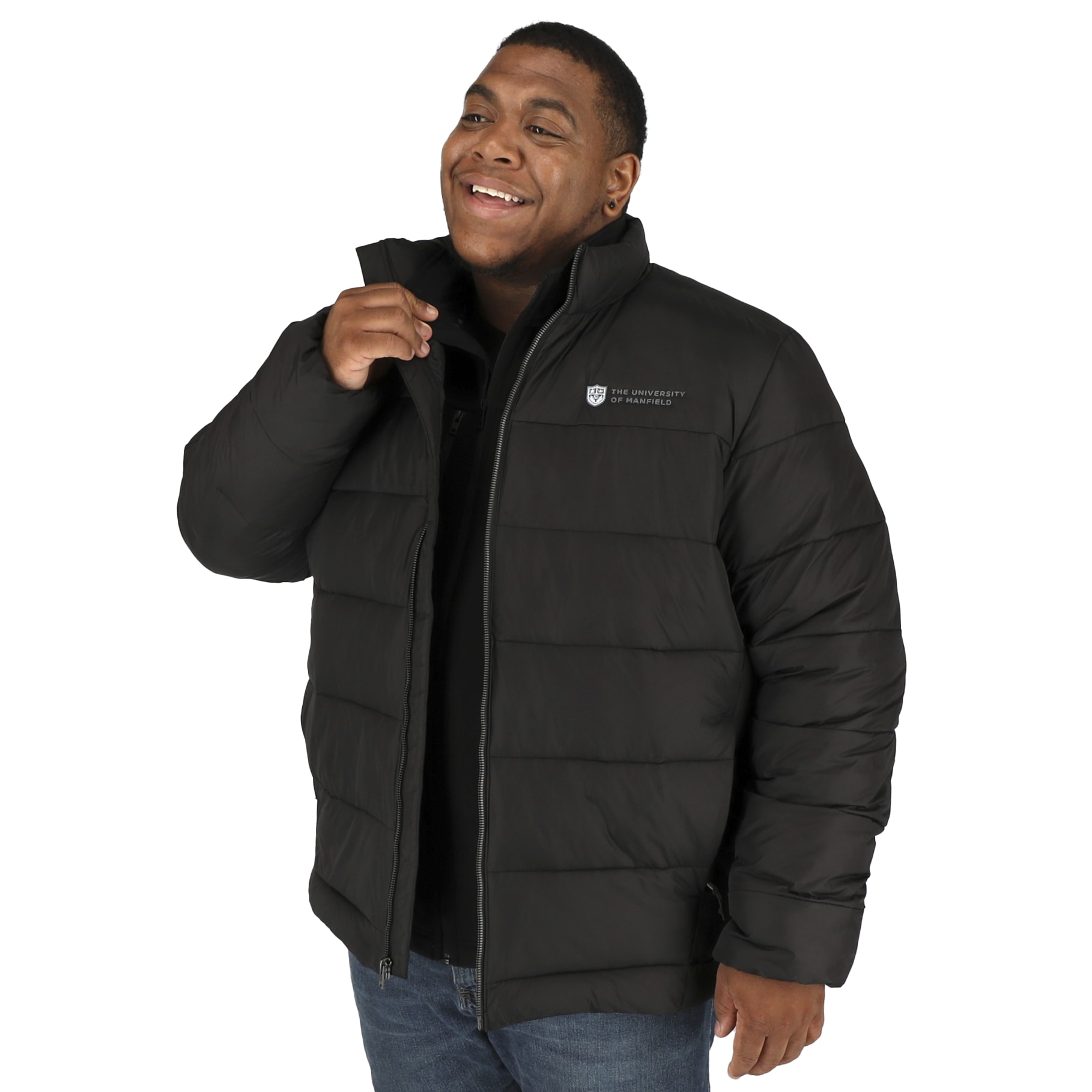 Mens GENEVA Eco Packable Insulated Puffer Jacket 1