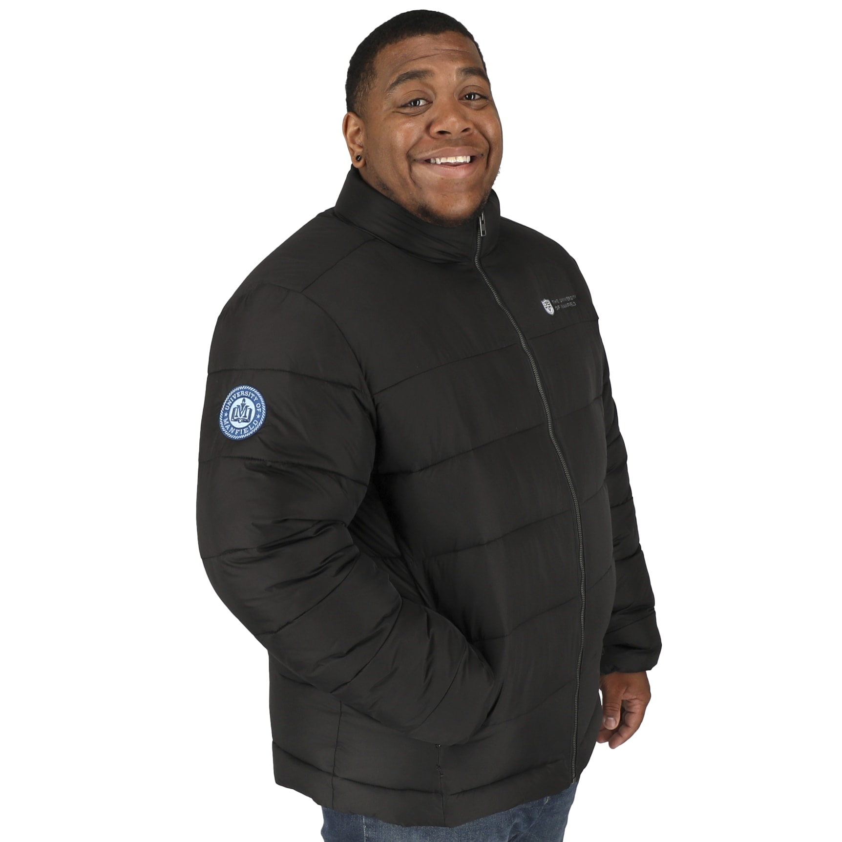 Mens GENEVA Eco Packable Insulated Puffer Jacket 1