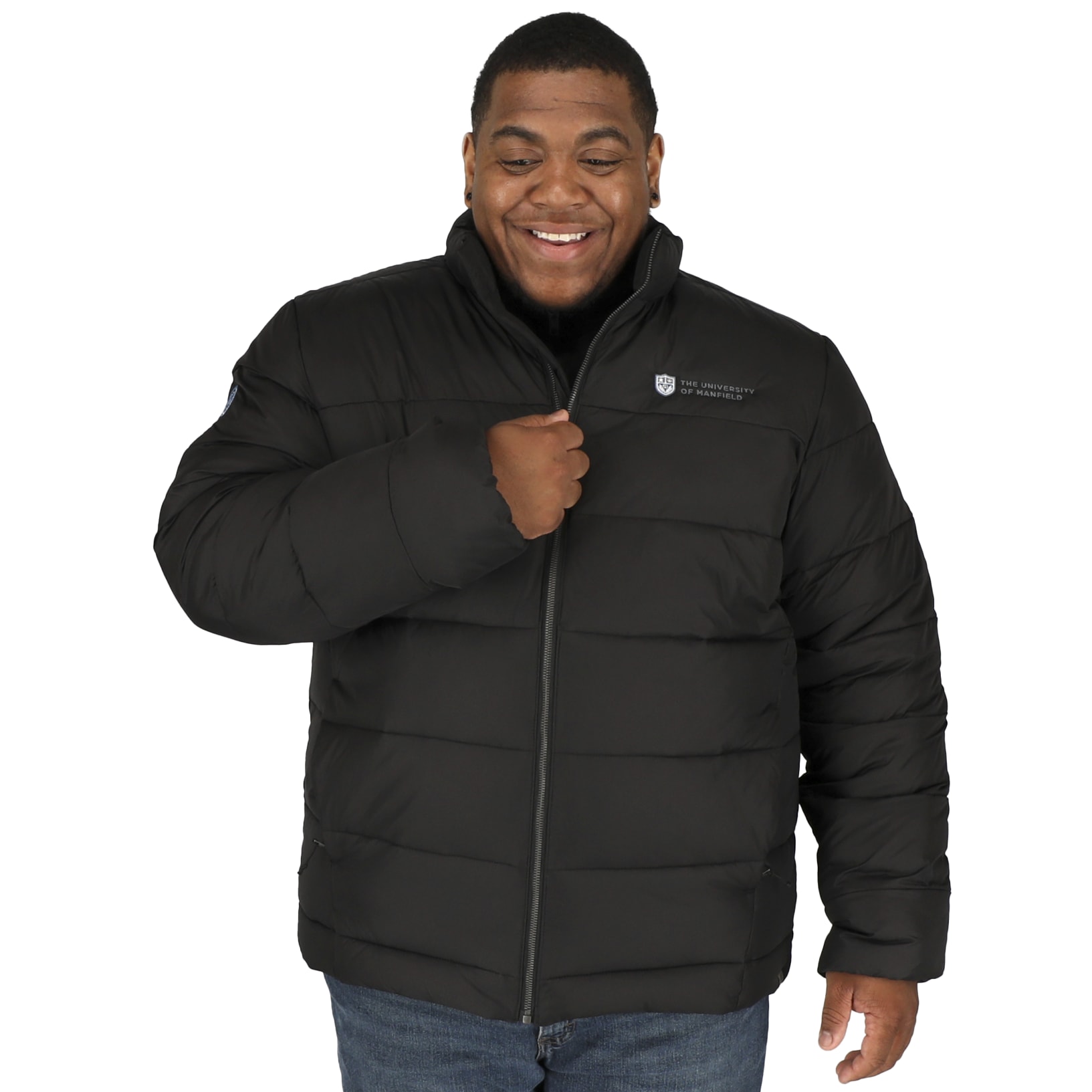 Mens GENEVA Eco Packable Insulated Puffer Jacket 1