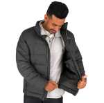 Mens GENEVA Eco Packable Insulated Puffer Jacket - TM19656991Front Mens GENEVA Eco Packable Insulated Puffer Jacket - TM19656991Front