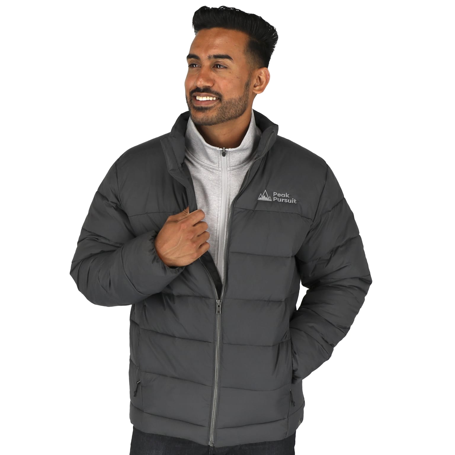 Mens GENEVA Eco Packable Insulated Puffer Jacket 1