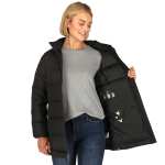 Womens GENEVA Eco Long Packable Insulated Jacket - TM99658995Front Womens GENEVA Eco Long Packable Insulated Jacket - TM99658995Front