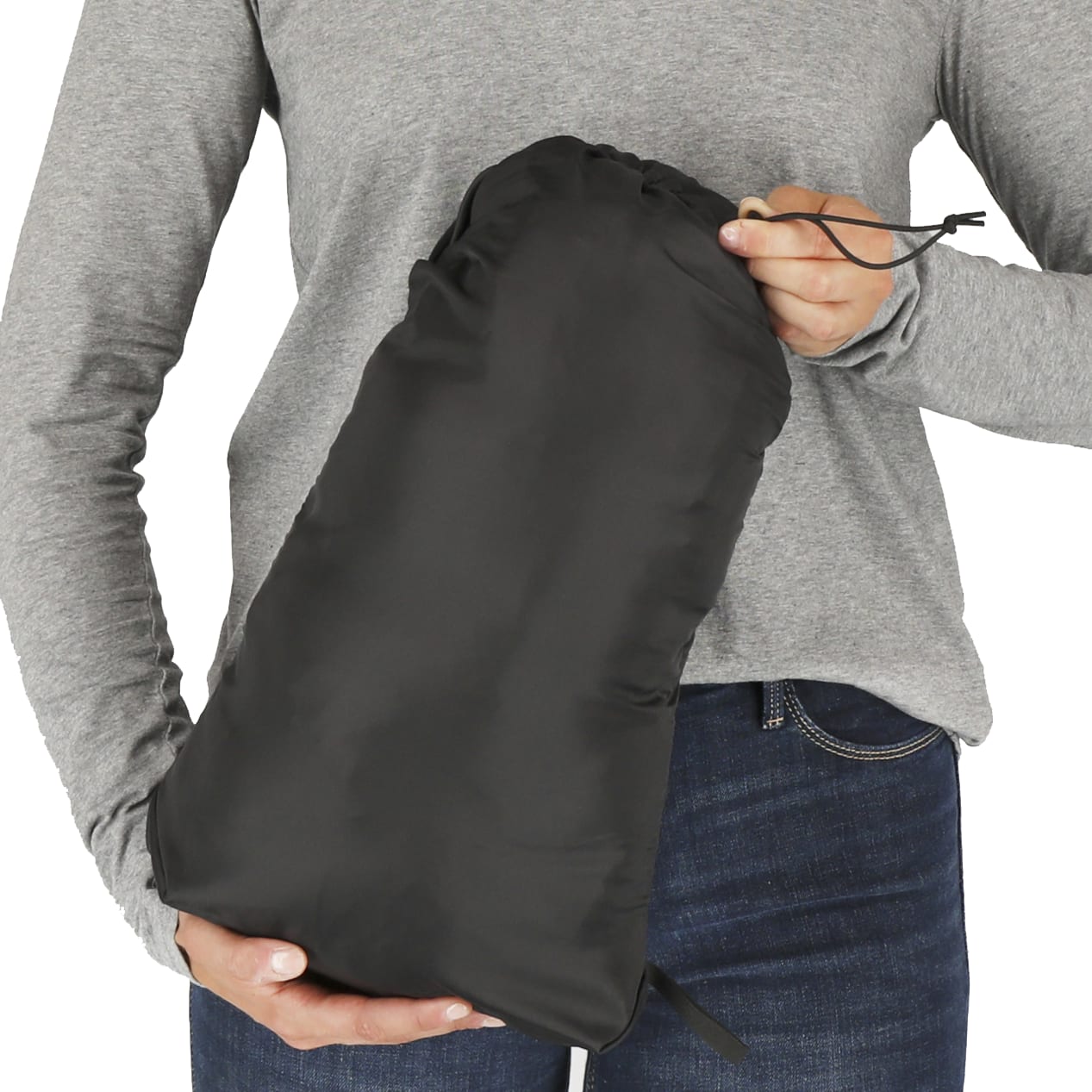 Womens GENEVA Eco Long Packable Insulated Jacket 1