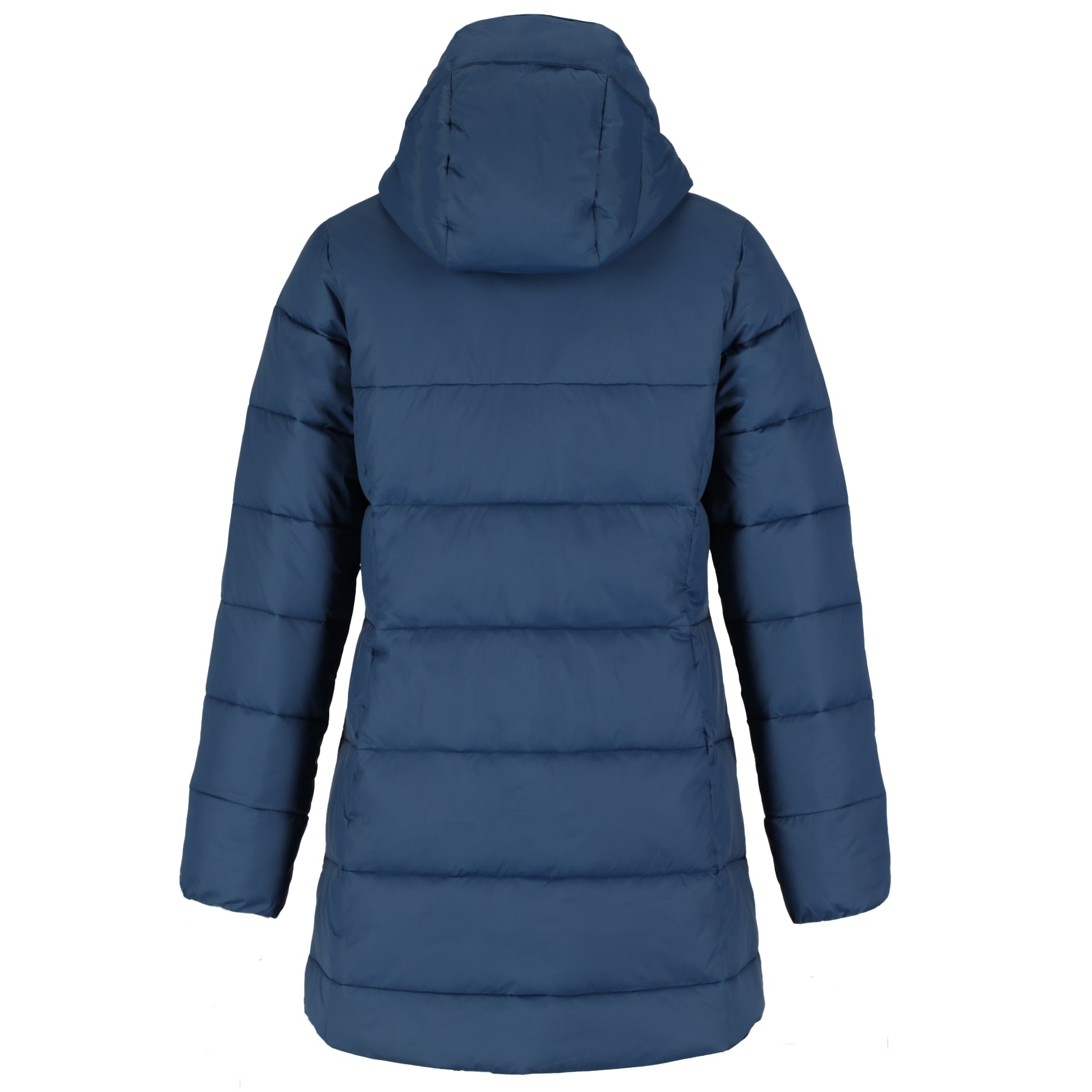 Womens GENEVA Eco Long Packable Insulated Jacket 1