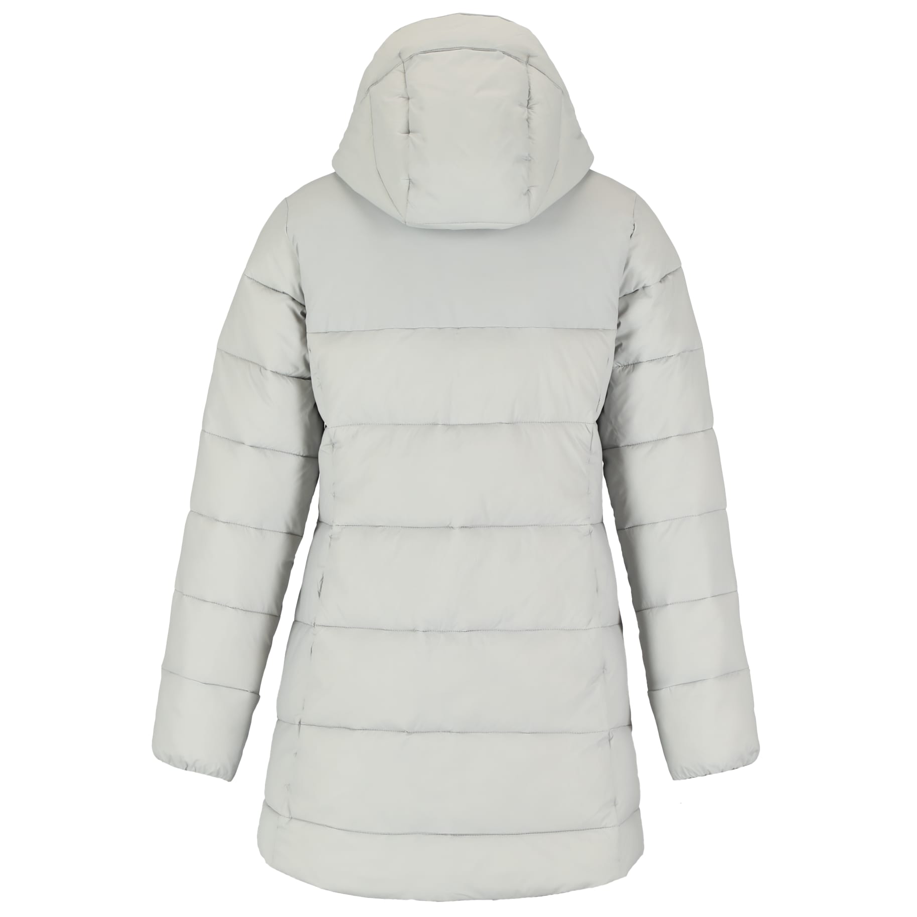 Womens GENEVA Eco Long Packable Insulated Jacket 1