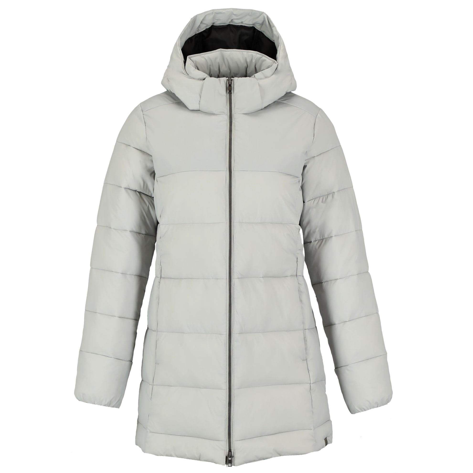 Womens GENEVA Eco Long Packable Insulated Jacket 1