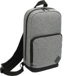 Graphite Deluxe Recycled Sling Backpack - 3451-04GAAngle-Right Graphite Deluxe Recycled Sling Backpack - 3451-04GAAngle-Right