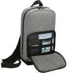 Graphite Deluxe Recycled Sling Backpack - 3451-04GAAngle-Right Graphite Deluxe Recycled Sling Backpack - 3451-04GAAngle-Right