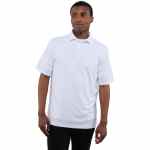 Men's STITCHr Solid Short Sleeve Pique Polo - TM20005125Front Men's STITCHr Solid Short Sleeve Pique Polo - TM20005125Front