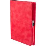 7'' x 10'' FSC® Recycled Morano Refillable Journal - 2900-56RDAngle-Left 7'' x 10'' FSC® Recycled Morano Refillable Journal - 2900-56RDAngle-Left