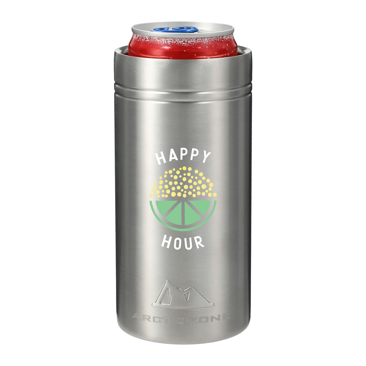 12 Oz. Arctic Zone® Titan Thermal HP® Slim Can Cooler & Tumbler 1