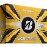 Bridgestone E12 Straight Golf Balls - 12 Pack - 9905-05WHFront Bridgestone E12 Straight Golf Balls - 12 Pack - 9905-05WHFront