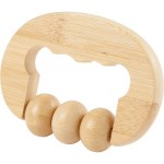 Wellable FSC® Bamboo Massage Roller - 1631-73NTAngle-Left Wellable FSC® Bamboo Massage Roller - 1631-73NTAngle-Left