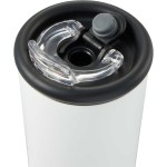 Kyser Recycled Vacuum Tumbler w/ Straw 20oz - 1602-36WHFront Kyser Recycled Vacuum Tumbler w/ Straw 20oz - 1602-36WHFront