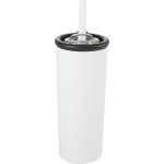 Kyser Recycled Vacuum Tumbler w/ Straw 20oz - 1602-36WHFront Kyser Recycled Vacuum Tumbler w/ Straw 20oz - 1602-36WHFront
