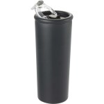 Kyser Recycled Vacuum Tumbler w/ Straw 20oz - 1602-36BKAngle-Right Kyser Recycled Vacuum Tumbler w/ Straw 20oz - 1602-36BKAngle-Right