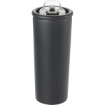 Kyser Recycled Vacuum Tumbler w/ Straw 20oz - 1602-36BKBack Kyser Recycled Vacuum Tumbler w/ Straw 20oz - 1602-36BKBack