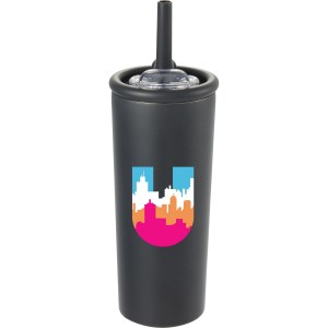 Kyser Recycled Vacuum Tumbler w/ Straw 20oz 1 Kyser Recycled Vacuum Tumbler w/ Straw 20oz 1