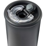 Kyser Recycled Vacuum Tumbler w/ Straw 20oz - 1602-36BKFront Kyser Recycled Vacuum Tumbler w/ Straw 20oz - 1602-36BKFront