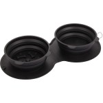 ChowTime Dual Collapsible Slow Feeder - 7300-20BKAngle-Right ChowTime Dual Collapsible Slow Feeder - 7300-20BKAngle-Right
