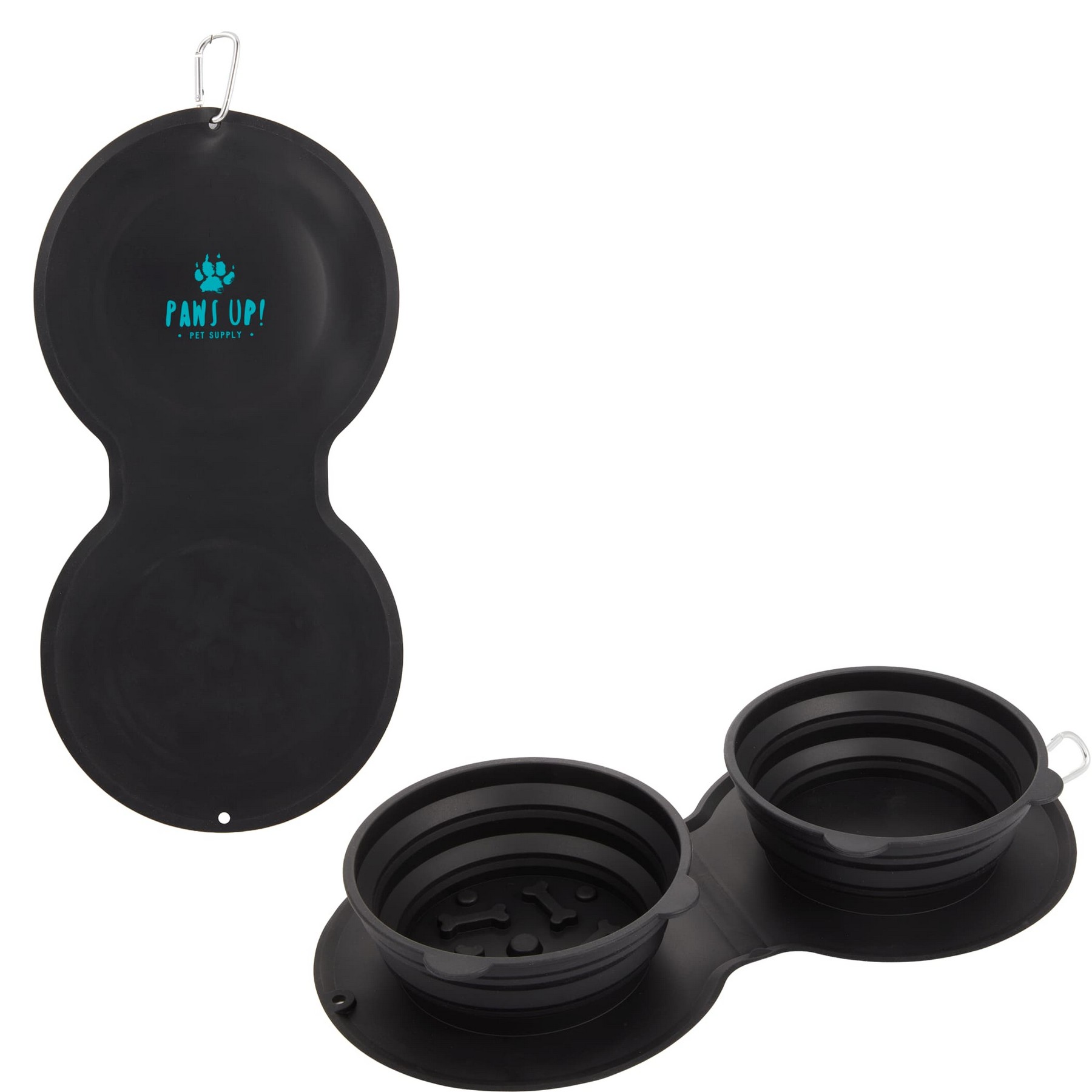 ChowTime Dual Collapsible Slow Feeder 1