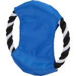 Pet Rope Flyer with Recycled Nylon - 7300-01BLAngle-Left Pet Rope Flyer with Recycled Nylon - 7300-01BLAngle-Left