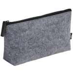THE GOODS™ Recycled Felt Zippered Pouch - SM-5939CAAngle-Right THE GOODS™ Recycled Felt Zippered Pouch - SM-5939CAAngle-Right