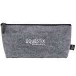 THE GOODS™ Recycled Felt Zippered Pouch - SM-5939CAFront THE GOODS™ Recycled Felt Zippered Pouch - SM-5939CAFront
