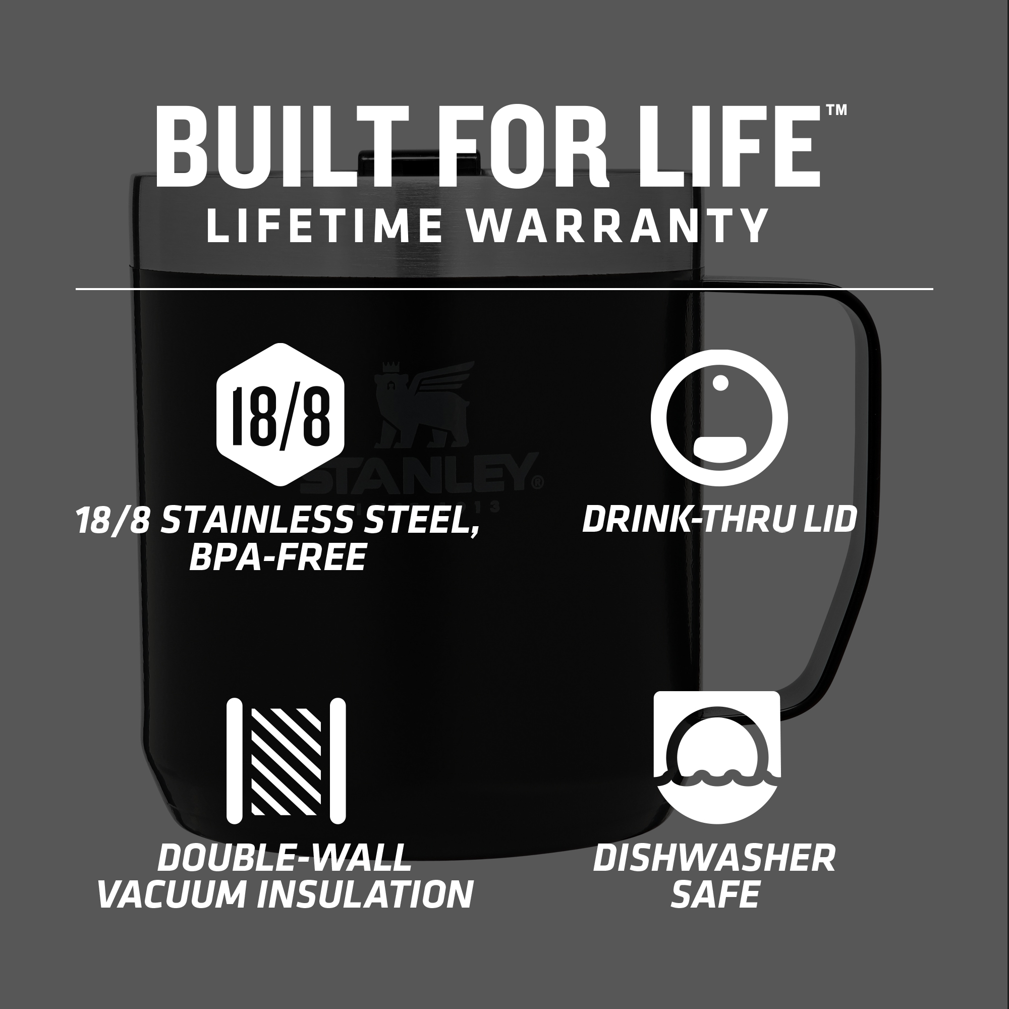 Stanley Legendary Camp Mug 12 oz 1